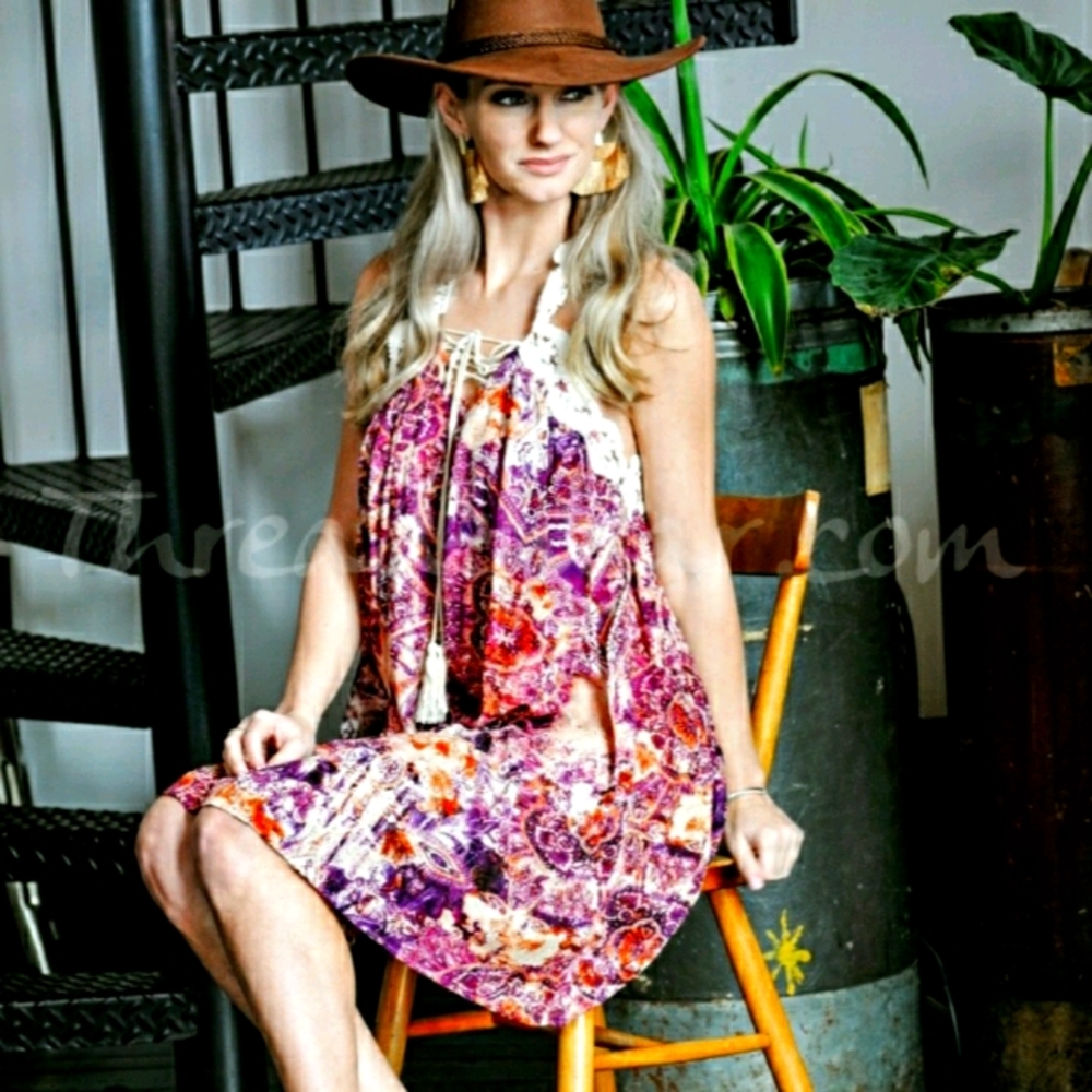 BRAND NEW! Colorful Boho Dress